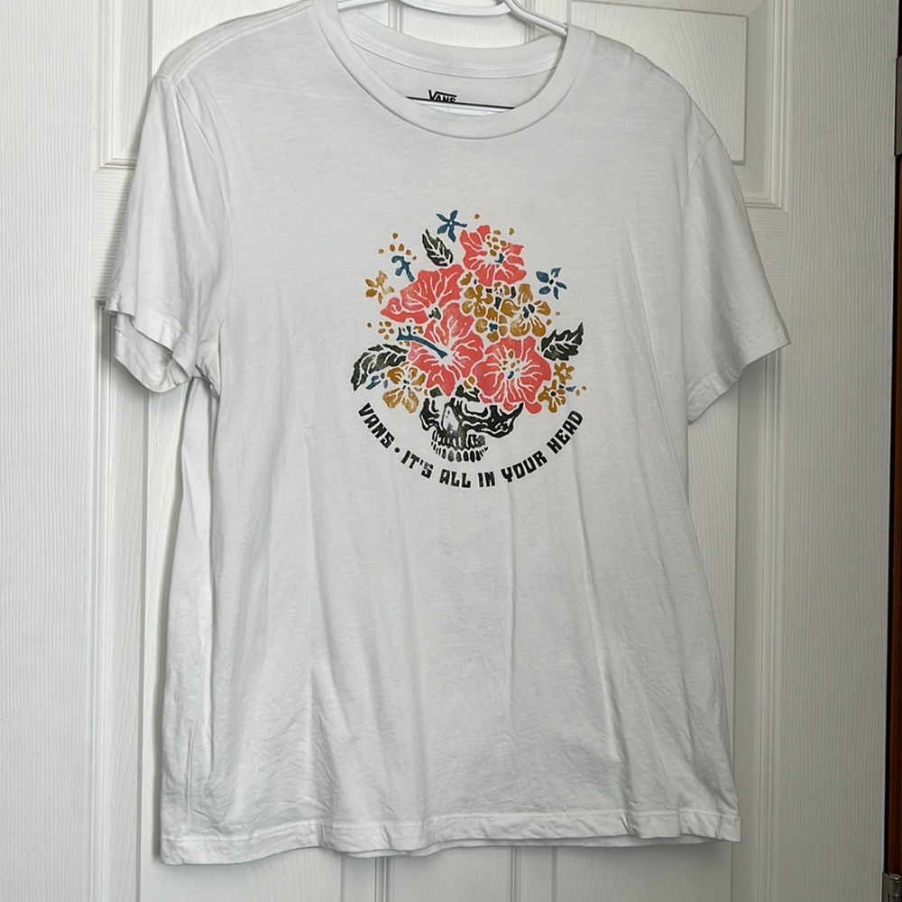 Women’s White XL Vans T-Shirt